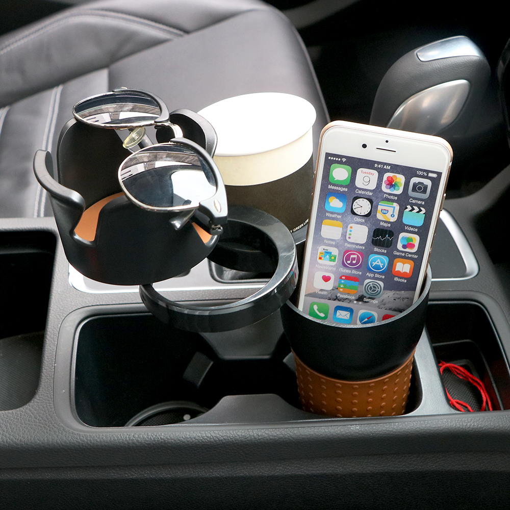 Multi-Functional Car Storage Multi-Cup Case Box Car Organizer