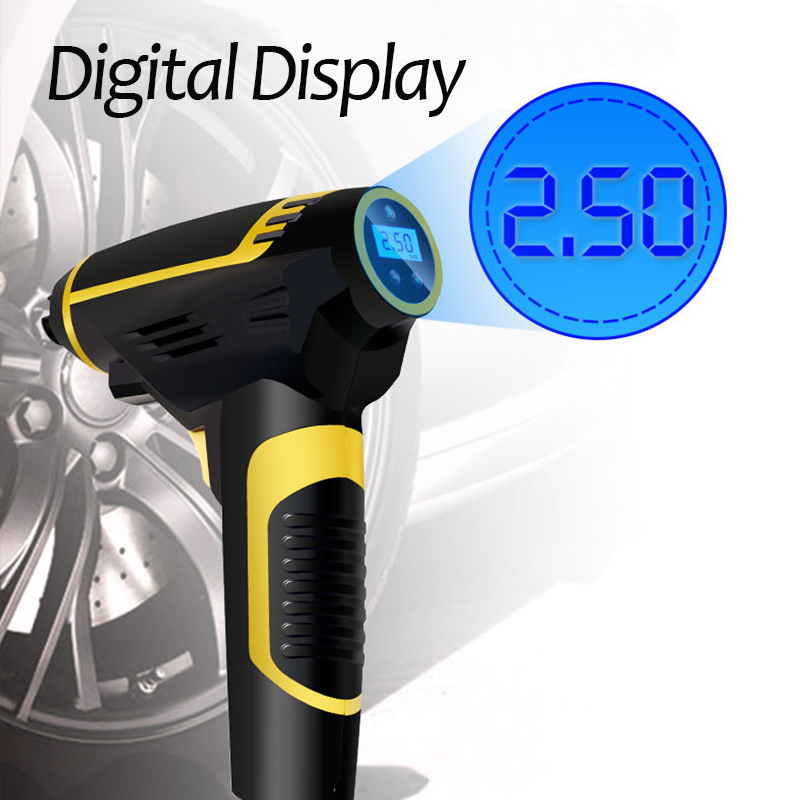 Electric Air Pump Digital Tire Inflator