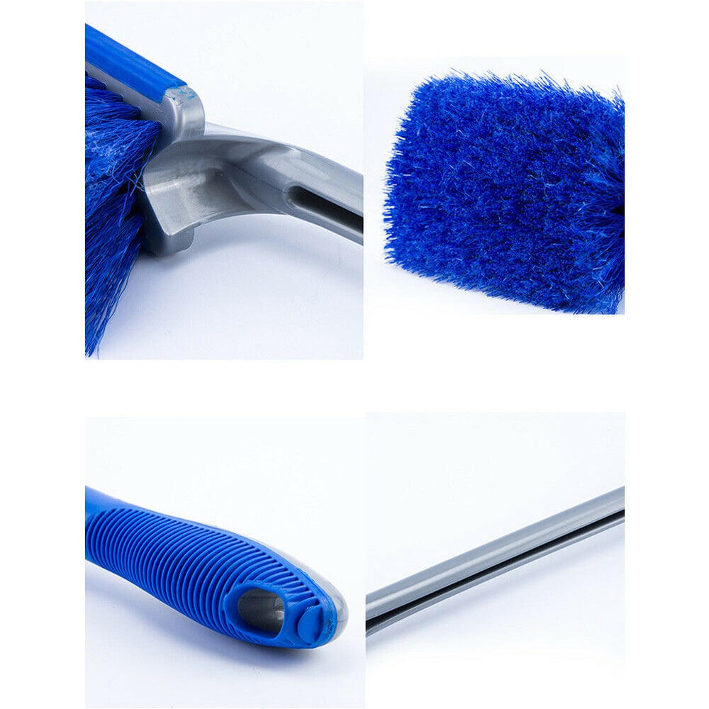 Multi-Functional Car Tyre Cleaning Brush Tire Wheel Rim Hub Brushes Auto Washer Vehicle Body Surface Wheel Scrub Cleaner Tool