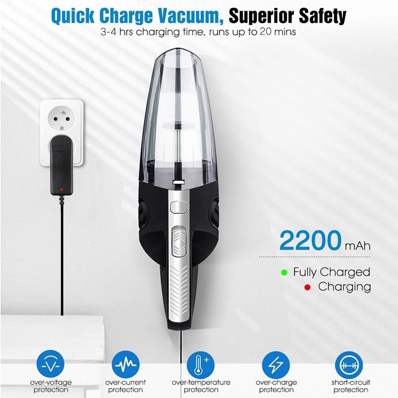 Cordless Handheld Vacuum Cleaner Device - HOLD