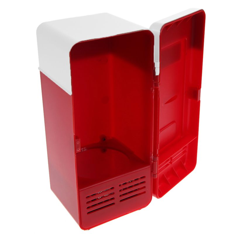 Mini Fridge-Desktop USB Beverage Can Cooler