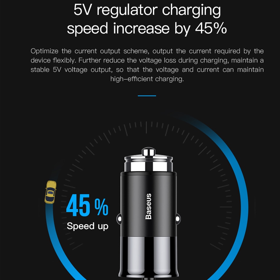 Car Charger Adapter USB Charge Port