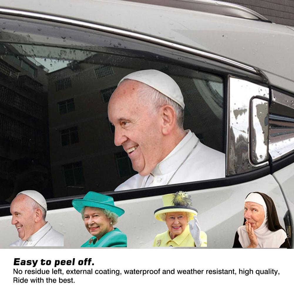 3D Celebrity Queen Car Sticker Window Decal