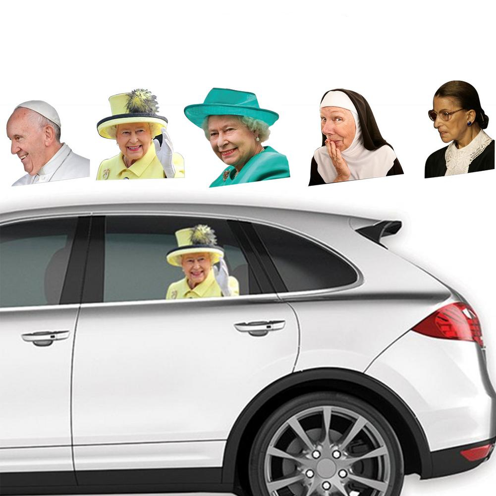 3D Celebrity Queen Car Sticker Window Decal