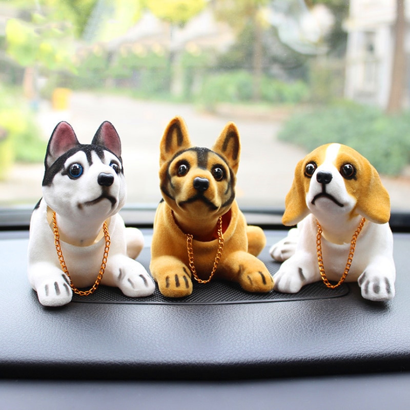 Dog Bobble Head Car Decoration