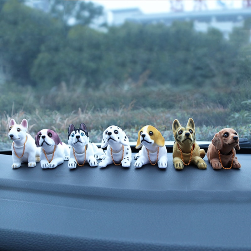 Dog Bobble Head Car Decoration